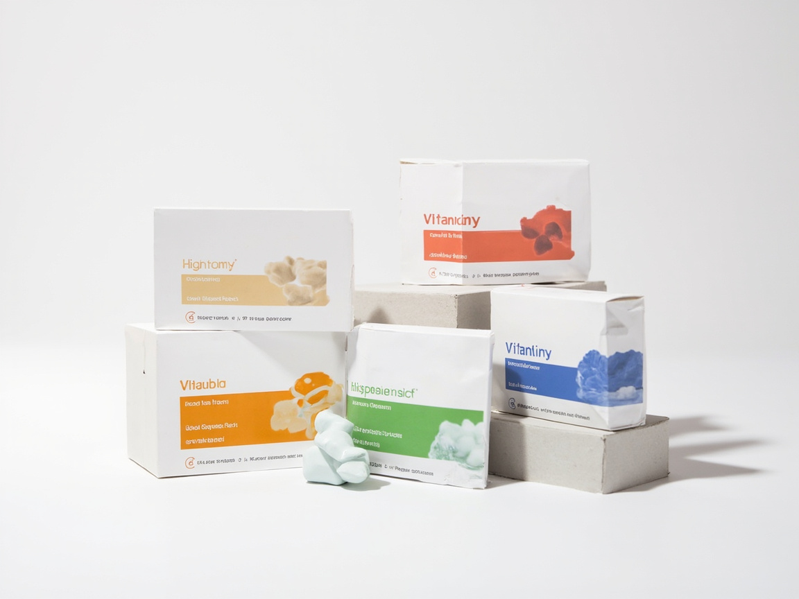 Custom private label vitamin patch retail packaging